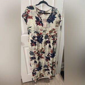 Floral Print Women's Dress